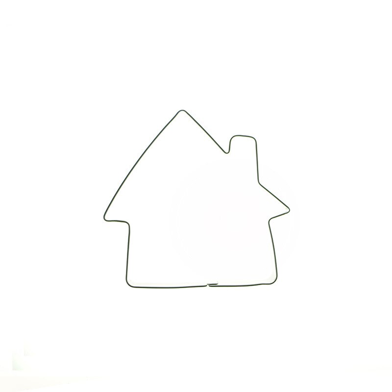 Huis Vorm Cakevorm, Rvs Cookie Cutter Fondant Taart Decoreren Gereedschappen Sugarcraft Cutter Cake Bakken Tool