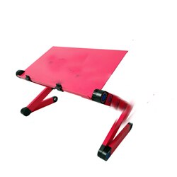 Laptop skrivbord bärbar justerbar aluminium ergonomisk tv säng laptop bricka pc bordsställ notebook bord bordsställ med musmatta