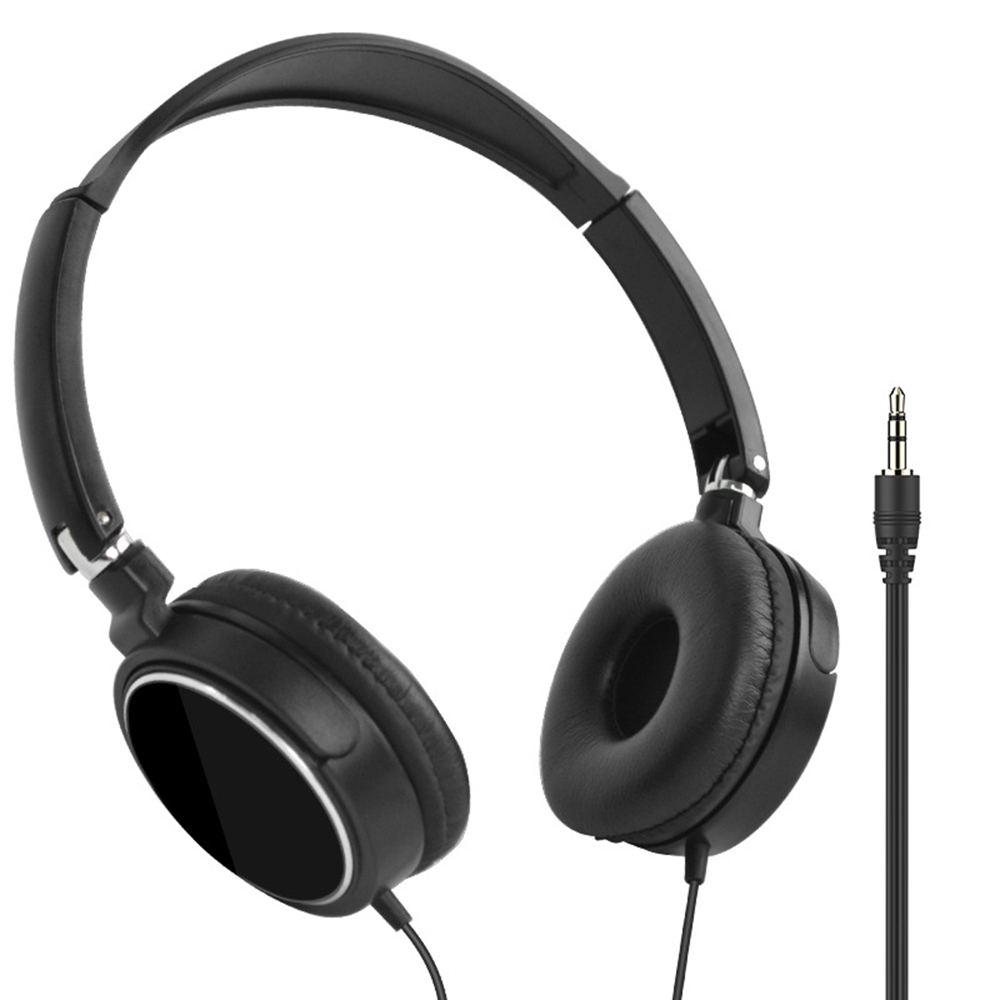 3,5 mm/Typ-C-Kopfhörer mit Kabel, faltbar, verstellbar, Bass-Stereo, modische Musik-Kopfhörer für MP3-Host, alle Smartphones: Rot