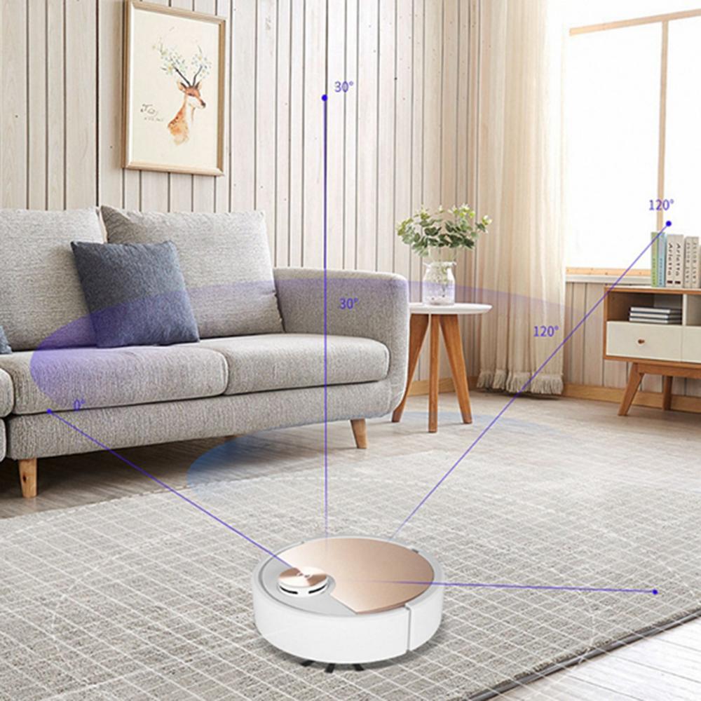 Hotel Multifunctional Robot Vacuum Cleaner 3-In-1 Auto Rechargeable Smart Sweeping Robot Dry Wet Sweeping Vacuum Cleaner Home