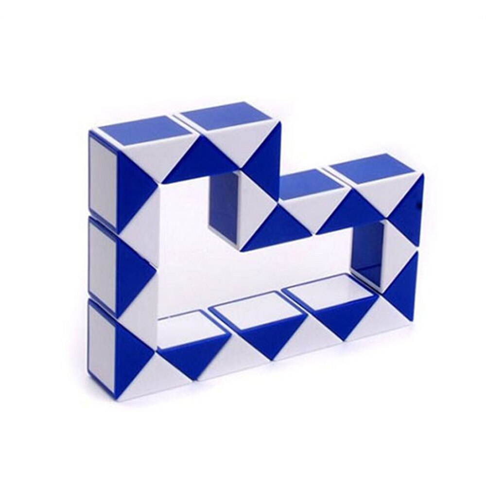 1Pc Mini Snake Speed Cubes Strange-Shape Magic Cube Puzzel Heerser Twist Educatief Grappig Speelgoed Voor Kinderen