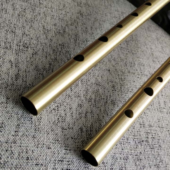Irische tin whistle, irische flöte , 6- loch-klarinettenpfeife, vernickeltes musikinstrument