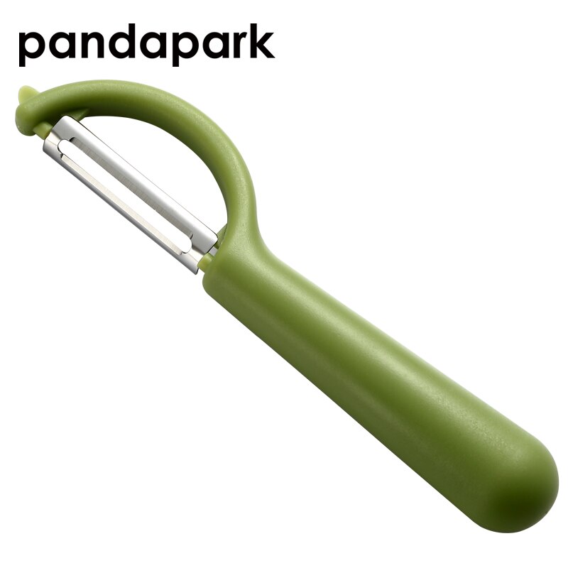Pandapark roestvrijstalen groente- en aardappelschiller, groentesnijder, fruit- en meloenschaaf, rasp, keukengadgets, zesters, pps 004