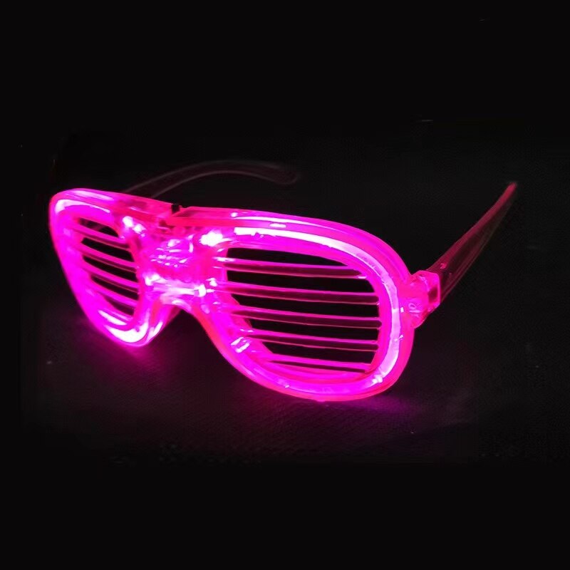10Pack LED Glasses Party Glass Party Supplies Rave Neon Glasses Sunglasses Party Favors for Kids Adults Birthday Carnival Party: pink