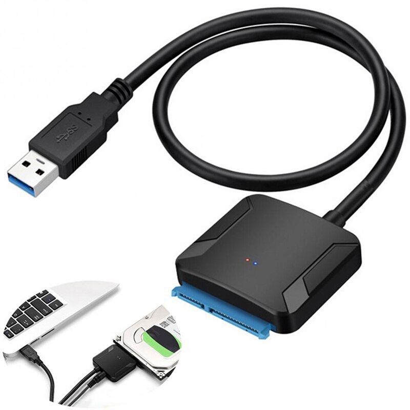 USB 3.0 SATA Cavi Convertitore Maschio a 2.5 da 3.5 pollici HDD SSD Drive Filo Cablata Convertire Cavi USB3.0 Duro drive