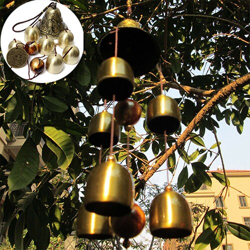 Grote Outdoor Tuin Windgong Metalen Yard Tuin Opknoping Ornament Koper Decor