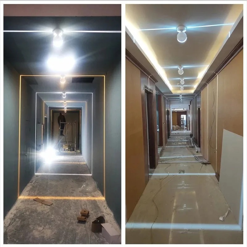 Lumière LED Colorée pour Rebord de Fenêtre, Télécommande, Couloir, Rayon Résistant à 360, Ligne de Cadre de Porte, Applique Murale pour Hôtel, Allée, Bar, KTV, Décoration de Maison