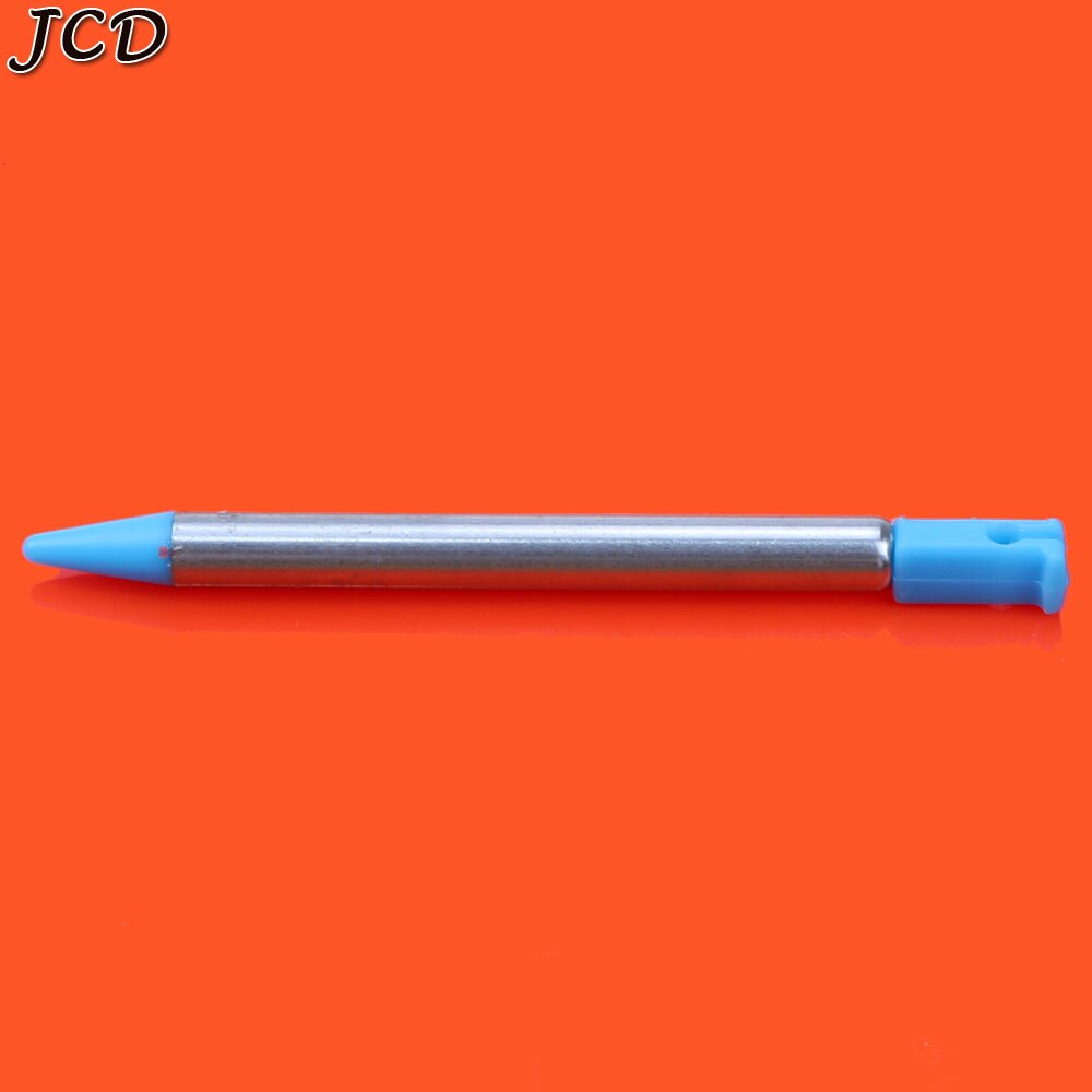 JCD Metalowy Krótki Wysuwany Stylus Regulowany do Nintendo 3DS DS Akcesoria Gier: Niebieski