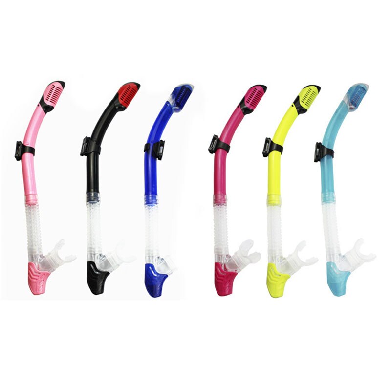Universal Security Silicone Diving Snorkel Scuba Swimming Mouthpiece Tube Full Dry Air Breathing Outdoor Sea Swim Accessories