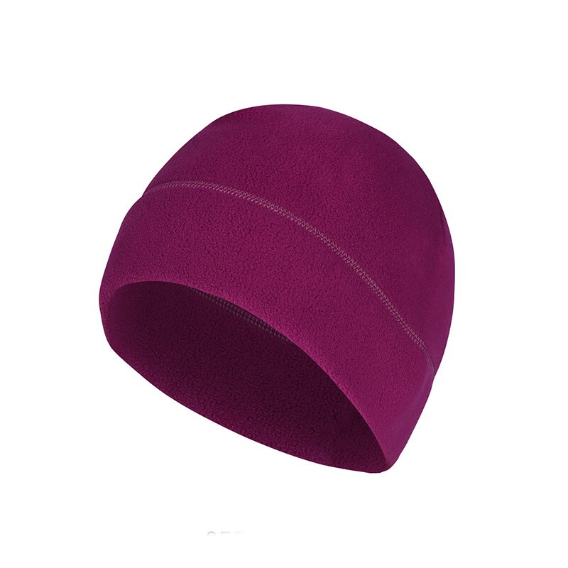 Skull Cap Helmet Liner for Men Warm Sweat Wicking Under Motorcycle Hard Hat Liners Cycling Beanie: Purple