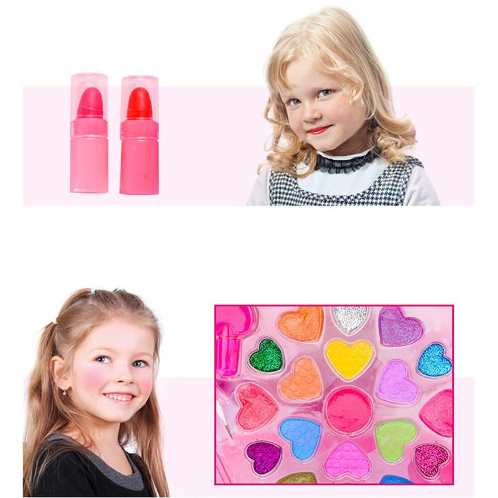 Meisjes Pretend Play Simulatie Eye Power Cosmetische Etote Tas Makeup Tools Kit Te Stor Speelgoed