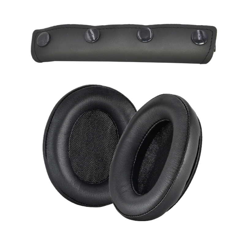 Ademende Oorkussens Oorkussen voor Srhythm NC25 NC35 Headset Ruisonderdrukkende Oorbeschermer Oorkussens Headset Hoofdband Kussen