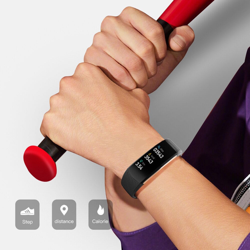 Smart armbånd blod ilt monitor fitness tracker armbånd smart ur pulsmåler smart band ur til sundhed