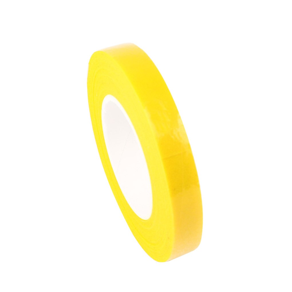 1 Roll Colorful Tape DIY Artificial Flowers Wraps Paper Adhesive Floral Stem Garland Decoration Tape: yellow