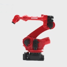 1:18 Siasun Industrial Robot Arm Model 6 Axis Simulation Manipulator Mechanical Arm Model Rotatable Scene Model
