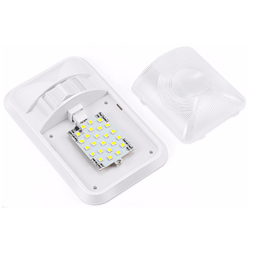 12V Led RV Interior Ceiling Light For Boat Camper Trailer Marine Single Dome Light 12V 3.5W 4000-6500K Caravan Accessories