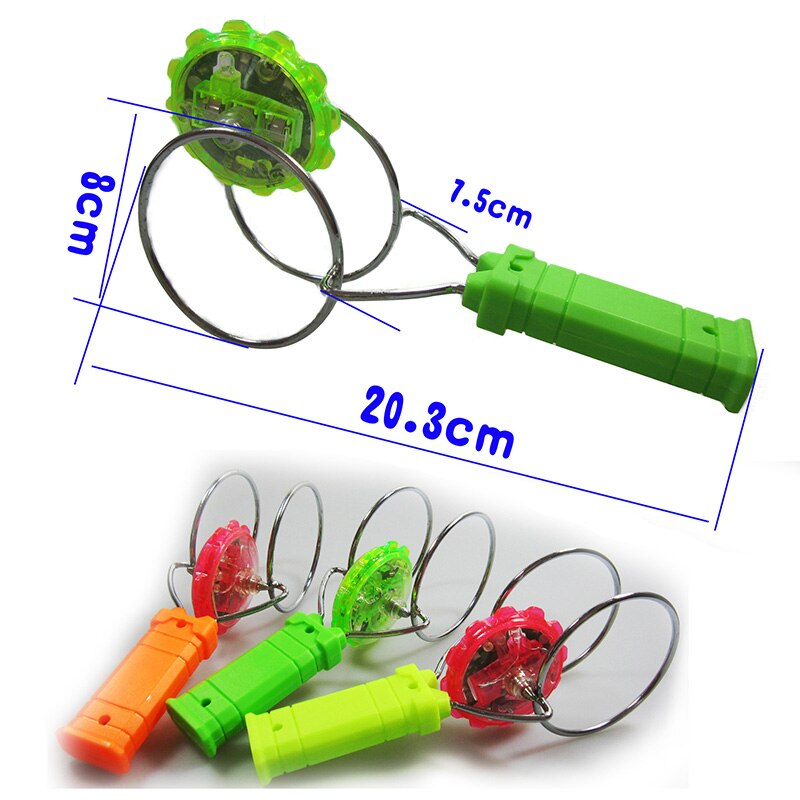 Toupies gyroscopiques magiques colorées, jouets pour enfants, Flash YO-YO magnétique