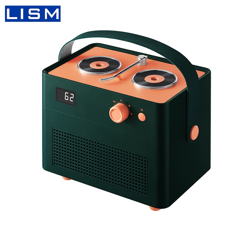 1400ml Double Spout Humidifier High Capacity USB Ultrasonic Essential Oils Diffusers Retro Aromatherapy Air Humidifier