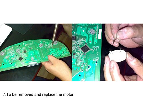 for GM Instrument Cluster Gauge Stepper Motor Repair Kit x27.168 ( 6Motor10 Bulbs,1 Soldering Iron,1 Solder Sucker,1 Remove Tool