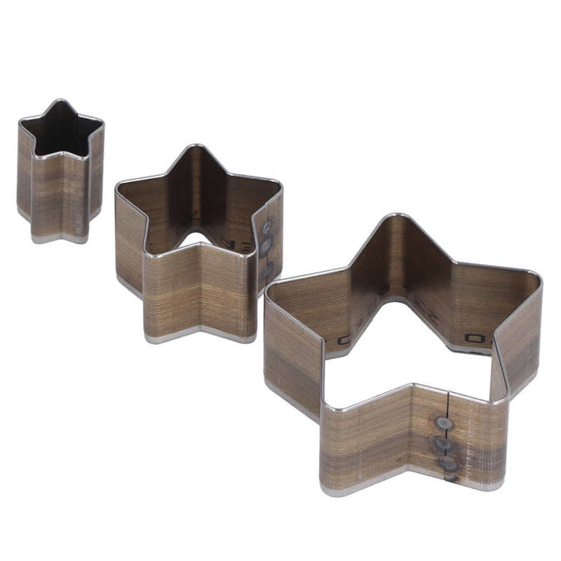 Leather Punch Leather Knife Mould Making Tools for Cutting Leather: Five-pointed star