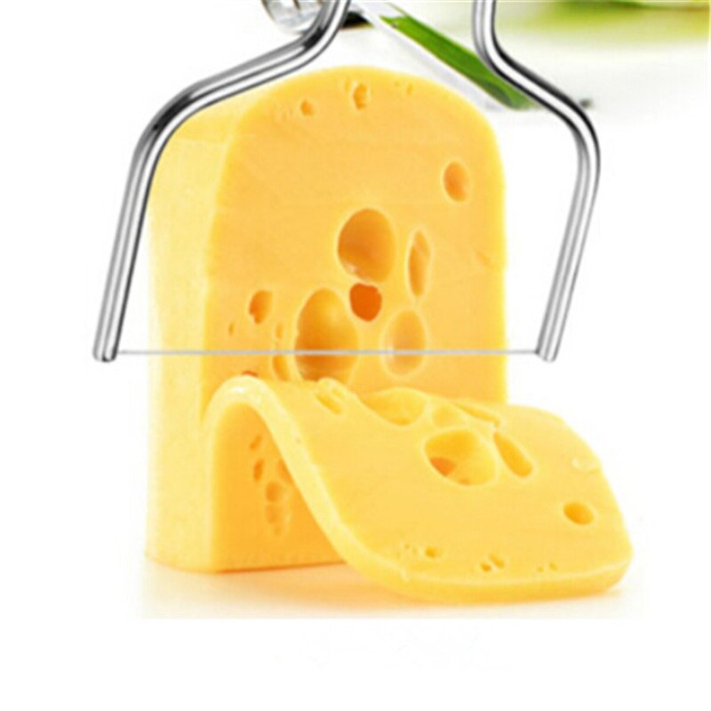 1 pièces acier inoxydable fromage fil Machine de découpe fromage beurre Cutter fromage gâteau couteau pour la cuisine outils à fromage