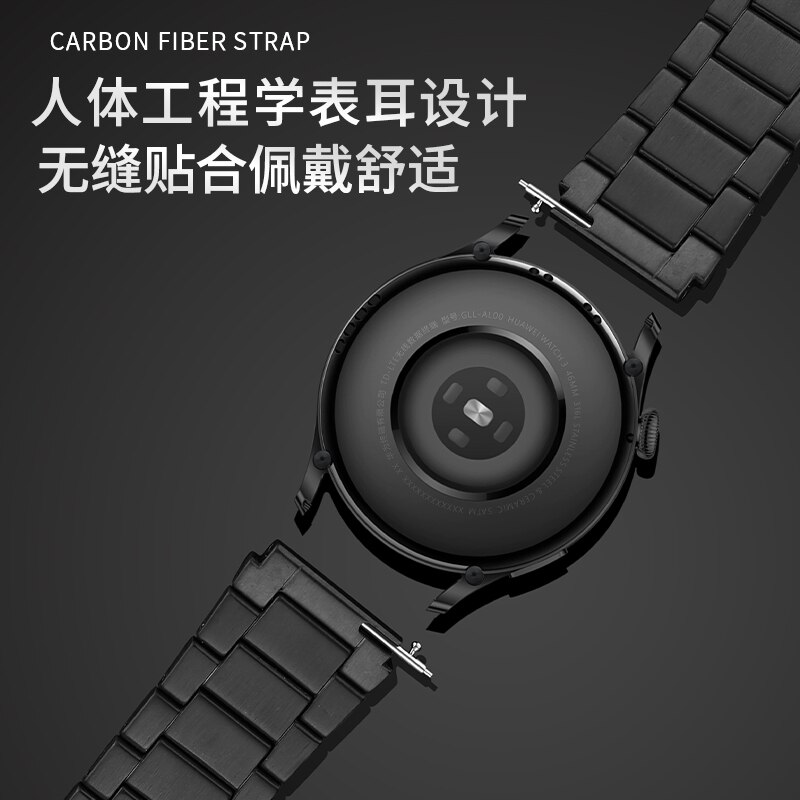 22 mm Titanium Strap for Original Huawei Watch 3 3 Pro GT2 pro Titanium Metal Watch Band for Samsung galaxy watch 3 S3 Wristband