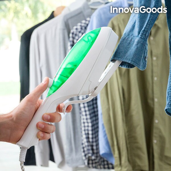 InnovaGoods Vertical Steam Iron 1000W White Green