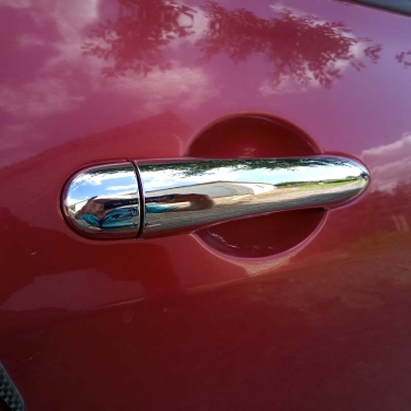 Cubierta de manija de puerta cromada Abs para Renault MODUS, accesorios de estilo de coche, 2004, 20005, 2006, 2007, , , , , , 8 Uds.