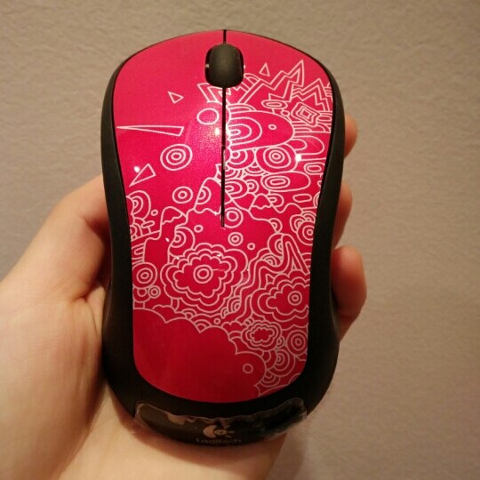 1 Pc Mouse Top Case Moue Upper Shell for Logitech M310 M320 Wireless Mouse with Mouse Scroll Wheel: Pink