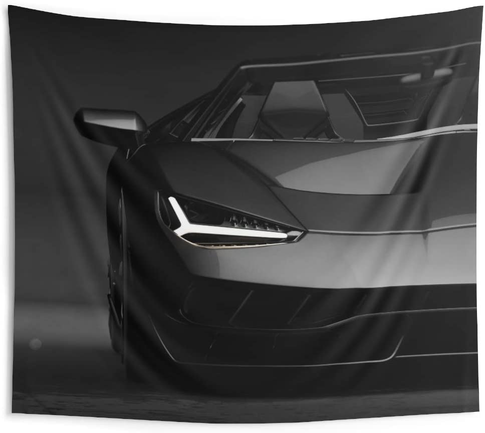 Tapestry for Men - Car Wall Hanging Tapestry - Bla... – Vicedeal