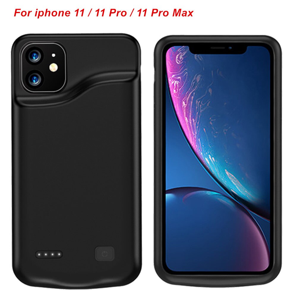 Araceli 6000 Mah Für iphone 11 11 Profi 11 Profi Max Batterie Ladegerät fallen Clever Telefon Abdeckung Energie Bank
