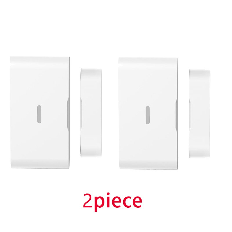ZigBee Smart Door Sensor Window Door Magnetic Alarm Detector Independent Magnetic Sensor Smart Life Automation Kits: 2piece