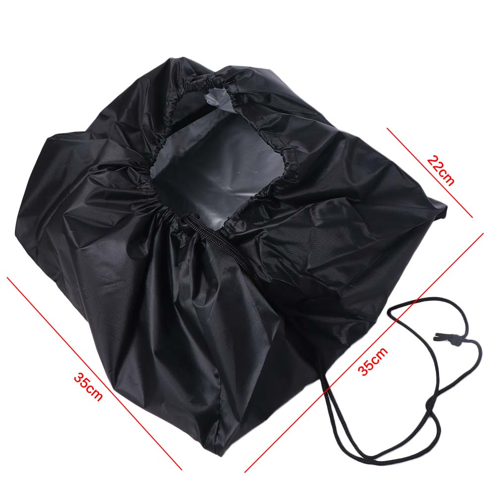 Capa protetora para projetor com cordão, à prova d'água, para projetor de teto, à prova de poeira, preta, fácil de dobrar.