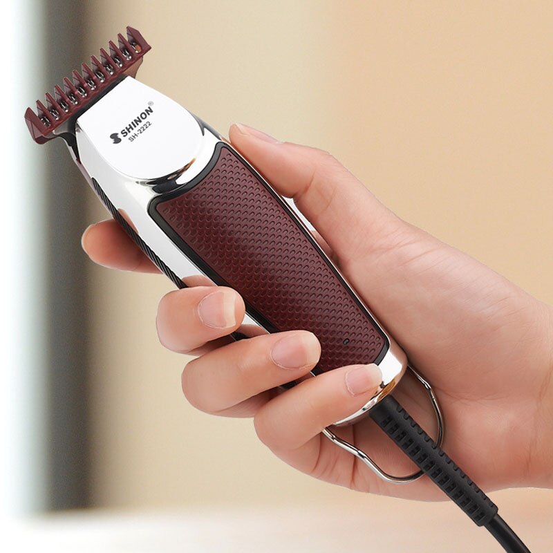 Shinon trimmer tråd hårklippare frisyr maskin olja huvud klippare hår carving vit hår trimmer