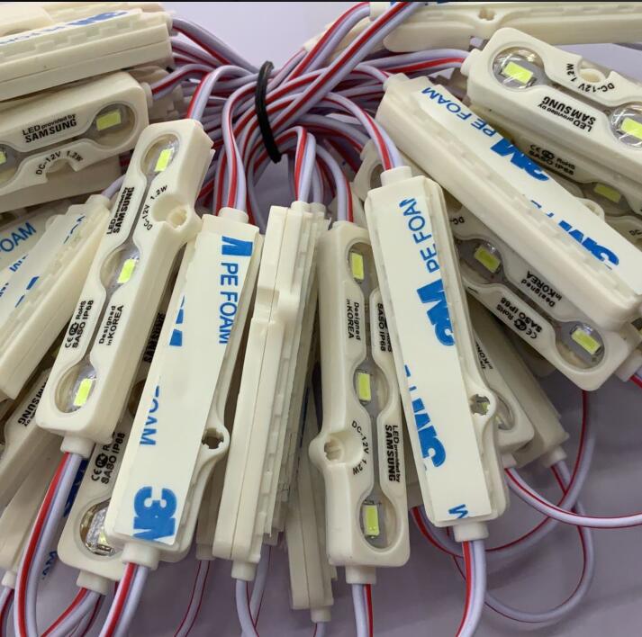 5630 Chip SMD 5730 3 LED Module Lighting 12V IP68 Waterproof White warm white Led Modules Ultra Bright Sign Strip Backlight