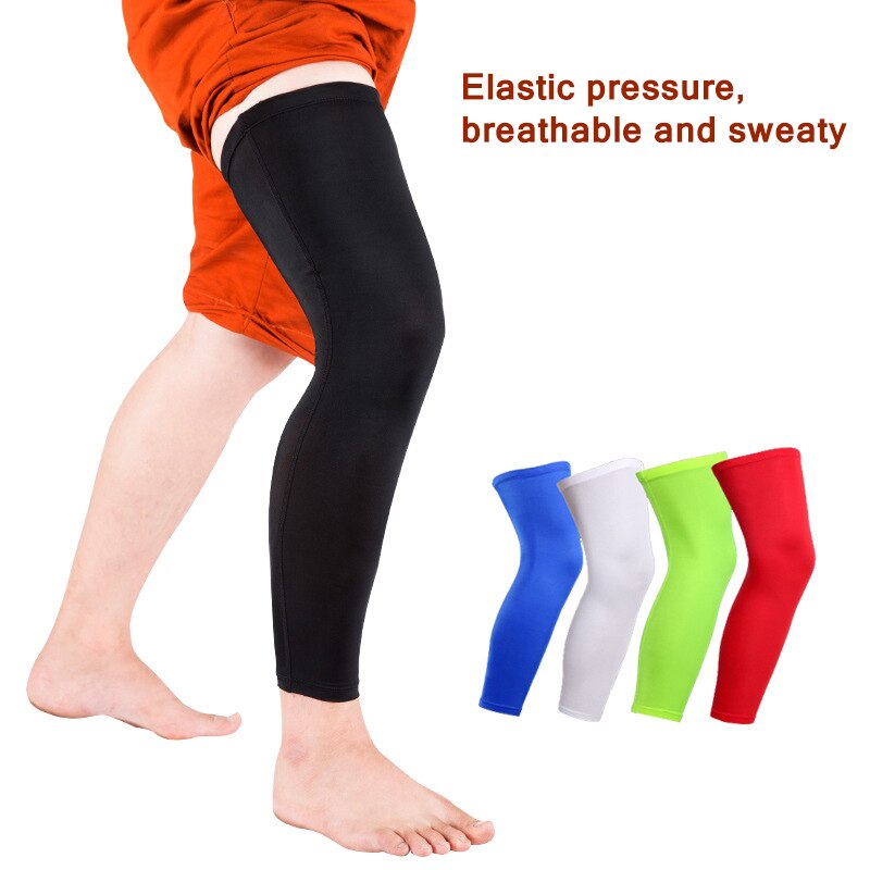 1Pcs Beschermende Sport Beschermhoes Elastische Knie Pads Compressie Knie Pads Professionele Basketbal Kniebeschermers Sport