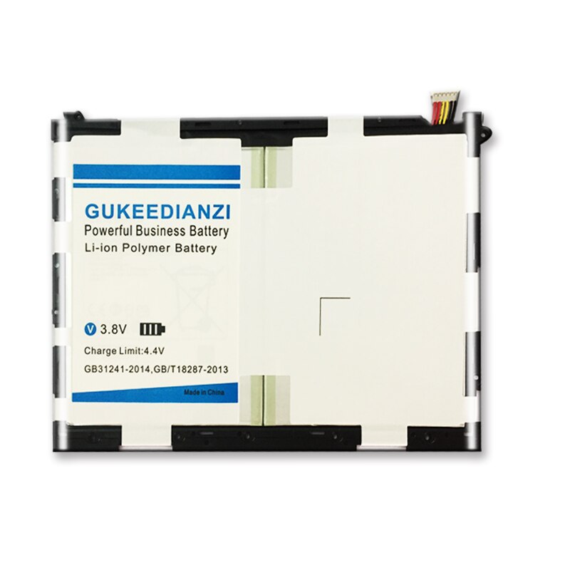 Gukeedianzi Tablet Batterij EB-BT550ABE Voor Samsung Galaxy Tab Een 9.7 T550 T555 T555C P550 P555C 7800 Mah Vervangende Batterijen