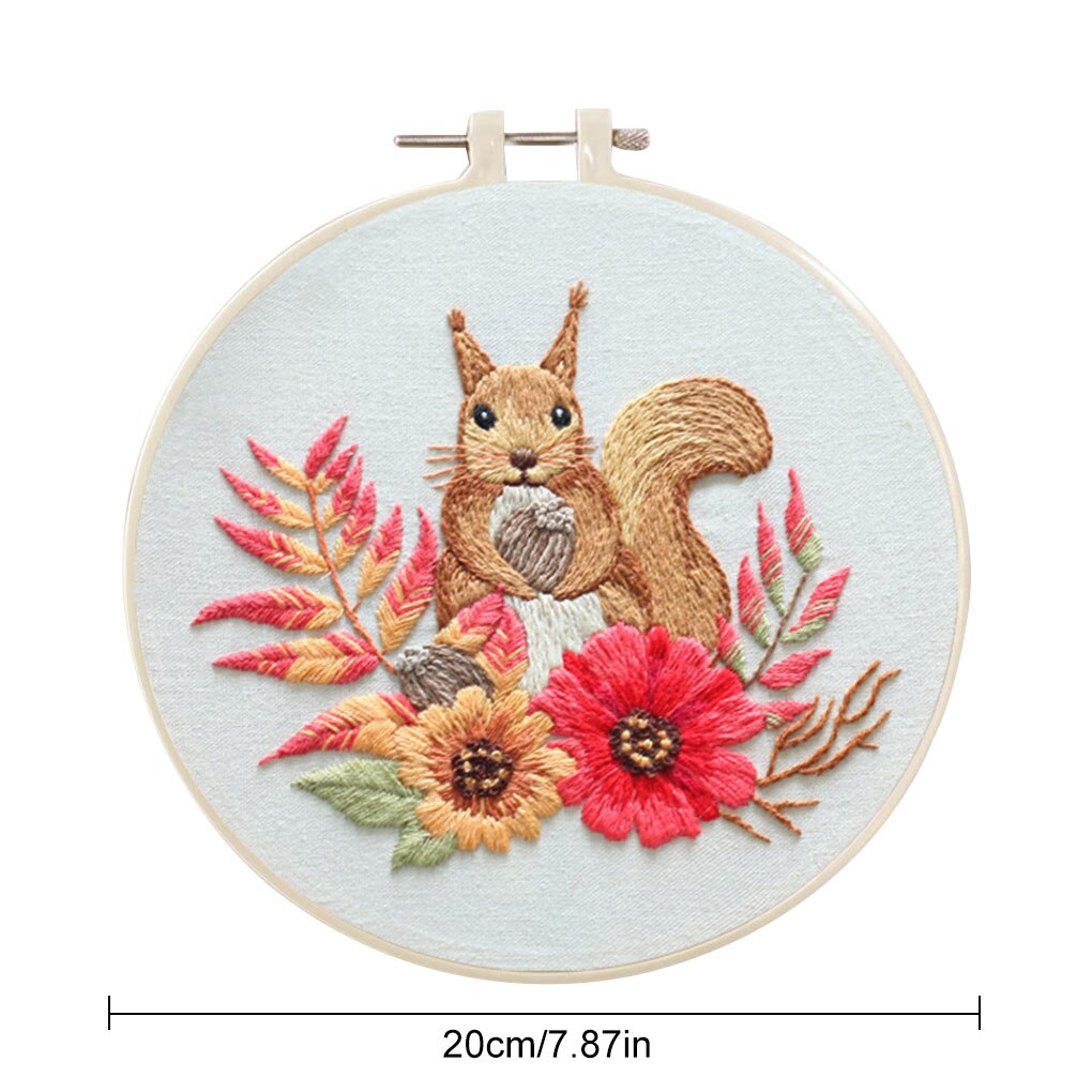 European Embroidery DIY Material Package Beginner Embroidery Semi-finished Product Kit