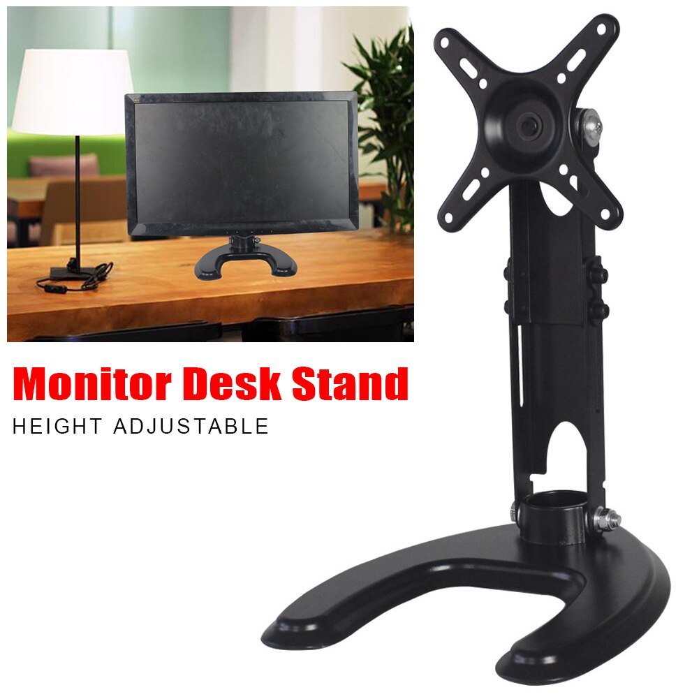 Phone Holder Universal Swivel Monitor Desk Stand Display Height Adjustable Home Office TV Tablet Computer Aluminium Alloy