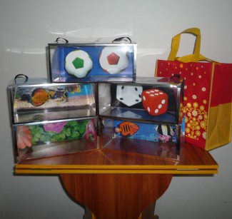 3-D Wonder Bag Stage puntelli magici Party Magic Show Close Up trucchi magici mentalismo illusioni magiche Gimmick Magicain