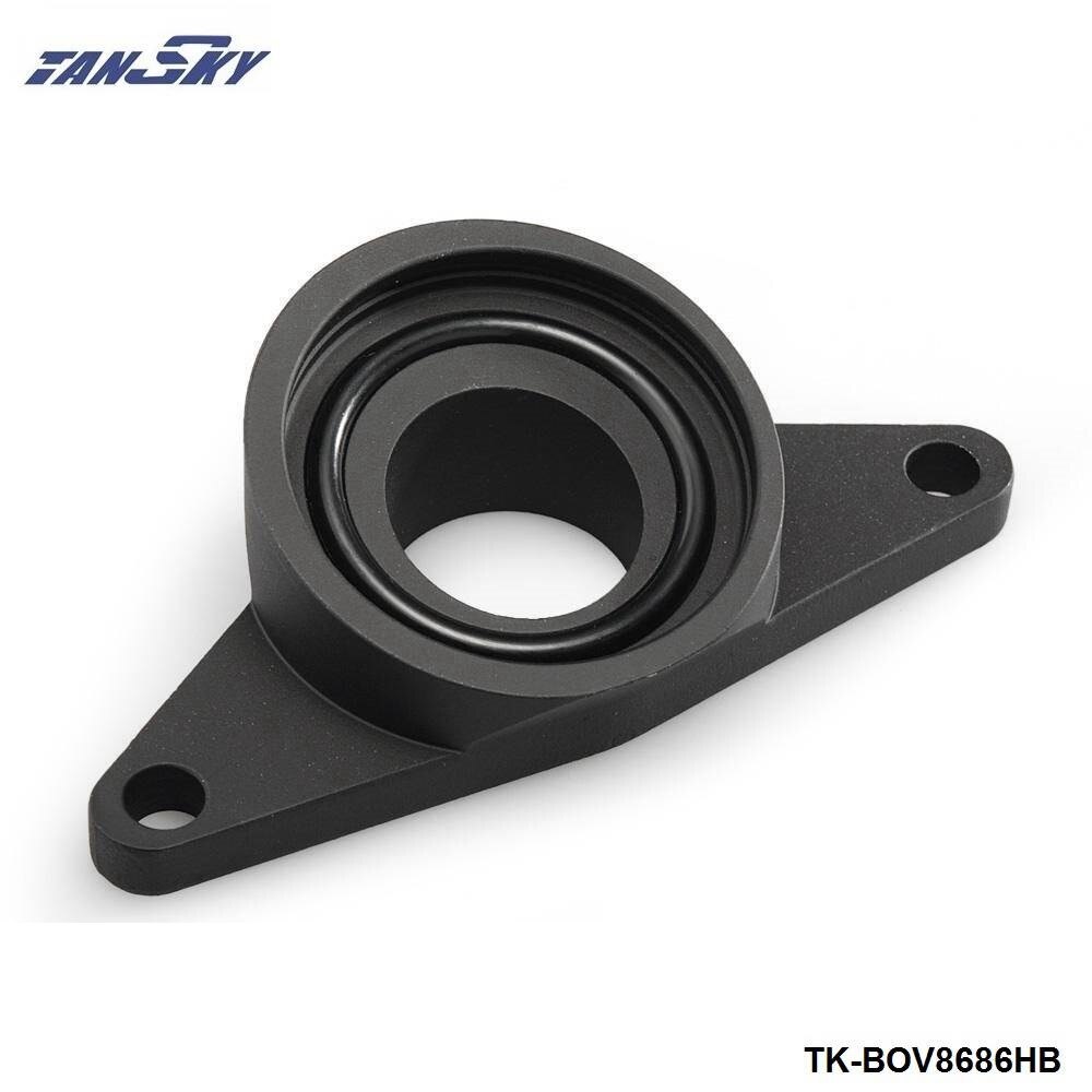 Sqv Ssqv Bov Flens Adapter Blow Off Valve Flens Voor Subaru Impreza Wrx Sti 02-07 TK-BOV8686HB: Black