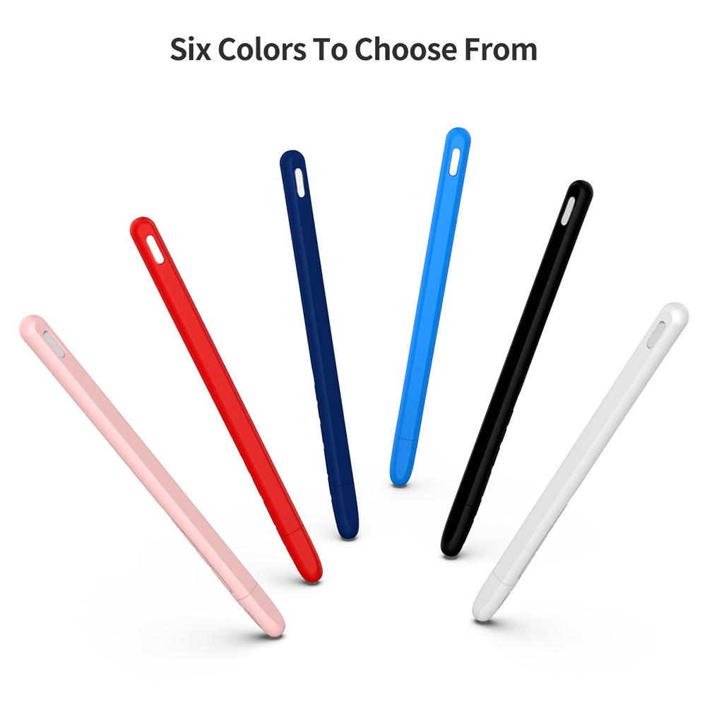 Universal Silicone Capacitive Pen Stylus Pen Case Protective Sleeve for Apples i-Pad Pencil 2 for 애플펜슬 팁 active stylus touch pen
