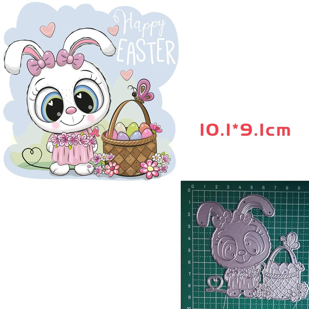 Easter Day flowers eggs craft dies metal cut card making dies cuts paper for DIY scrapbooking tools: 457