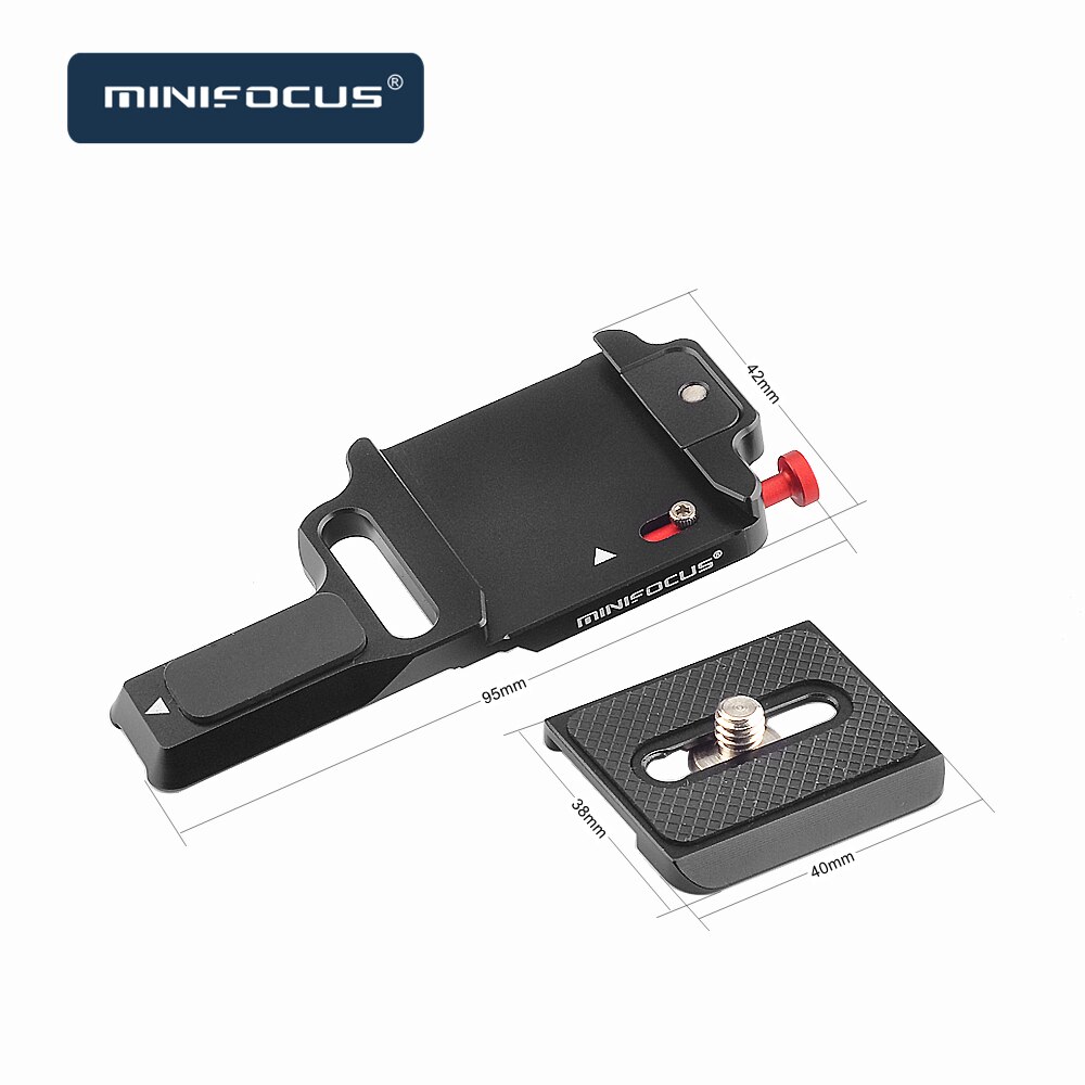 Minifocus Crane M2 Quick Release Plate for Zhiyun Crane-M2 Gimbal Accessory Mounting Clamp QR Plate Aluminum Alloy accessories