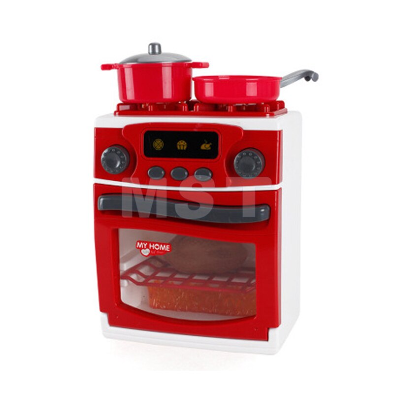 Mini Per Uso Domestico Elettrodomestici Giochi Di Imitazione Giocattoli di Simulazione Aspirapolvere Bollitore Pulizia Spremiagrumi Lavatrice Per I Bambini: Stove