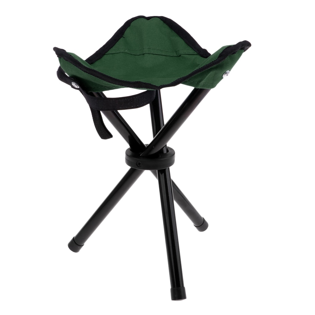 Traveling Camping Tripod Triangular Folding Fishing Stool Chair Foldable Fishing Chairs Portable Fishing Mate Fold Chair Tackles
