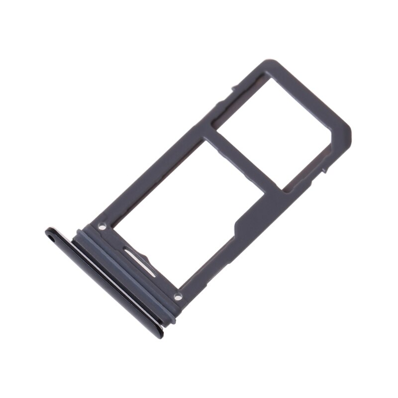 praktisch SIM SD Karte Single/Dual Slot Tablett Für Samsung Galaxis S8 S8 Plus: Single-BK