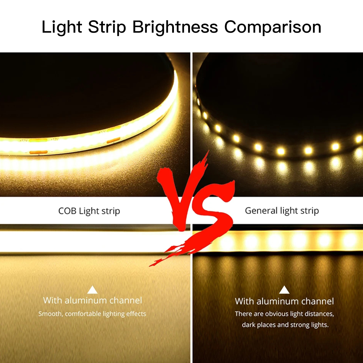 Tira de luces LED ZigBee COB, luces inteligentes Tuya Alexa, cinta LED de neón regulable USB de 5V con controlador de atenuación Wifi, decoración para dormitorio, habitación y cocina