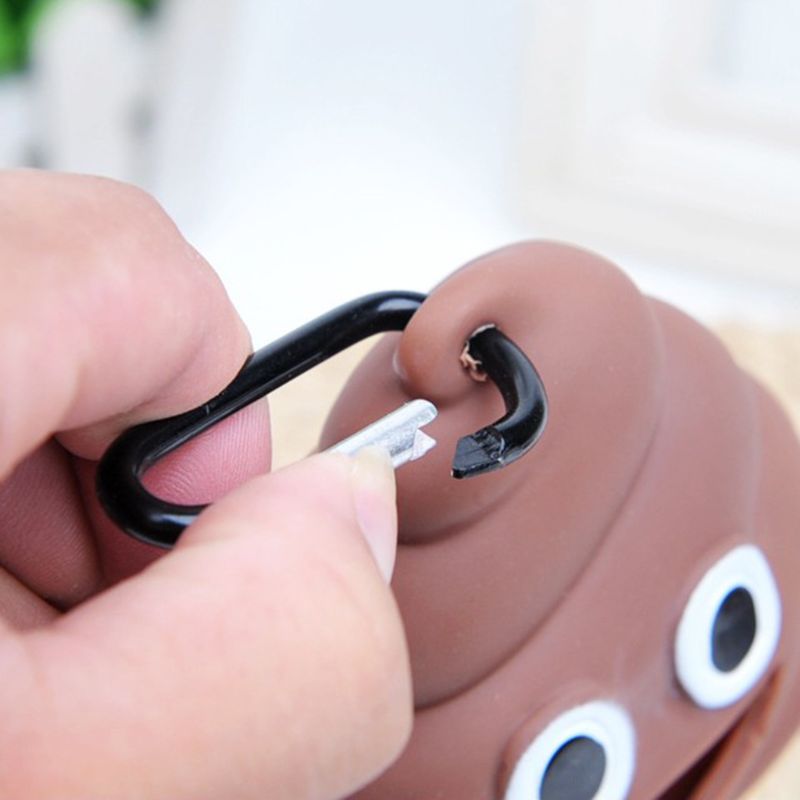 Outdoor Portable poop separator Waste Bag Dispenser Carrier Dog Poop Bag Holder Storage Box