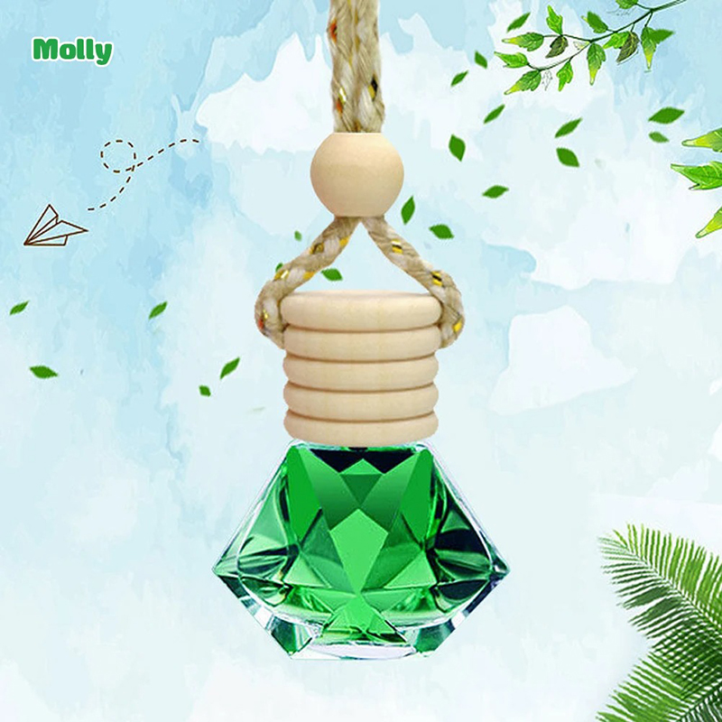 Auto luchtverfrisser Autoparfum hanger ontgeuren en geurverwijdering Hangende aromatherapie Auto-accessoires Interieurparfums: Roze